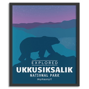 Ukkusiksalik National Park 'Explored' Poster